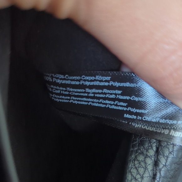 Leopard Print Crossbody Bag with Chain Strap - Picture 10 of 10